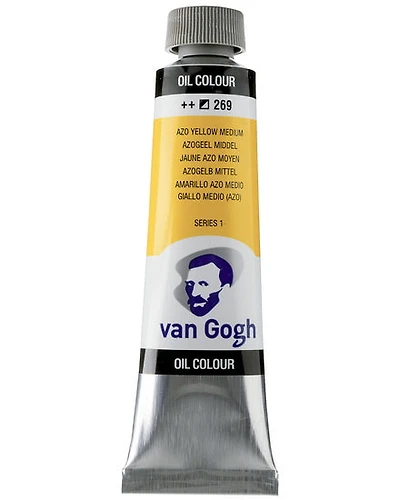 Huile van gogh jaune azo moyen