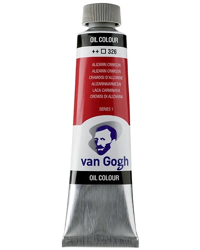 Huile van gogh cramoisi alizarine