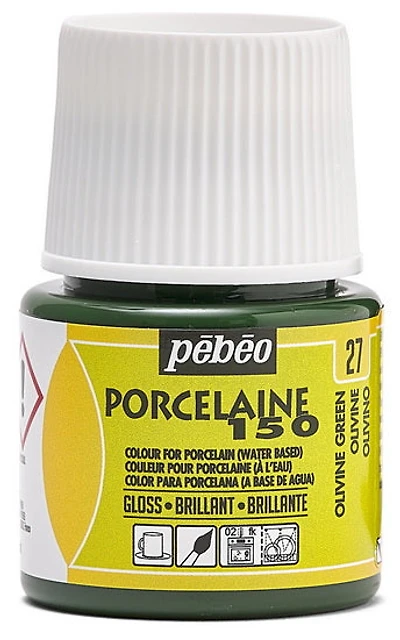 Porcelain paint - porcelaine 150 - 45ml - olivine green