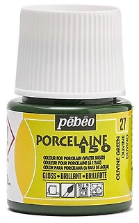 Porcelain paint - porcelaine 150 - 45ml - olivine green