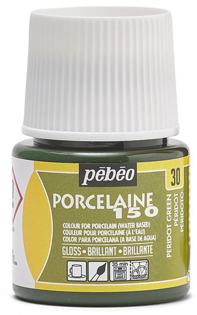 Porcelain paint - porcelaine 150 - 45ml - peridot green
