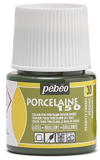 Porcelain paint - porcelaine 150 - 45ml - peridot green