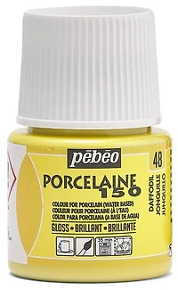 Peinture peinture porcelaine - porcelaine 150 - 45ml - jonquillepour porcelaine pébéo 150 - jonquille