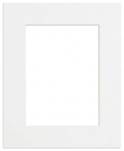 Passe-partout cœur blanc