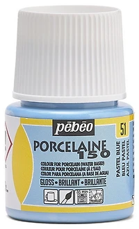 Porcelain paint - porcelaine 150 - 45ml - pastel blue