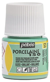 Porcelain paint - porcelaine 150 - 45ml - water green