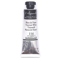Aquarelle tube - 10ml - blanc de titane - s1