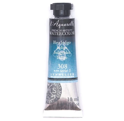 Aquarelle tube - 10ml - bleu indigo - s1