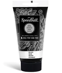 Encre linogravure - noir - 8oz