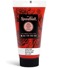 Encre linogravure - rouge clair - 8oz