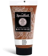 Encre linogravure - marron - 8oz