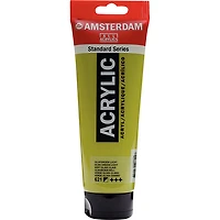 Acrylique amsterdam  vert olive clair - 250ml