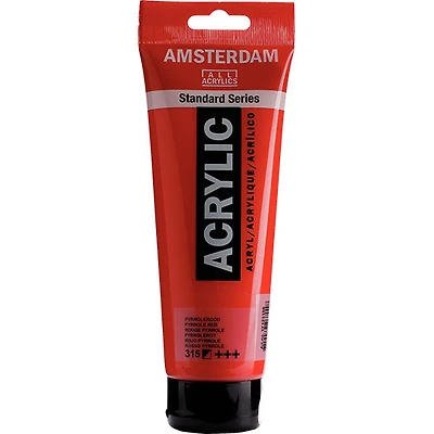 Amsterdam Acrylic  Pyrrole Red - 250ML