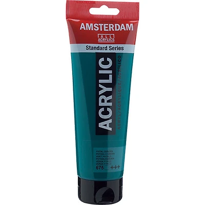 Acrylique amsterdam vert phtalo - 250ml