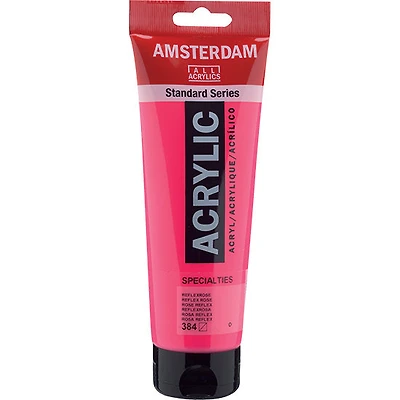 Amsterdam Acrylic Reflex Pink - 250ML