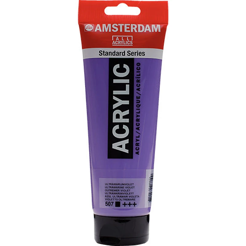 Acrylique amsterdam outremer violet - 250ml