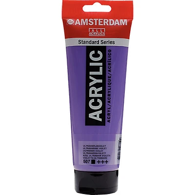 Acrylique amsterdam  outremer violet - 250ml