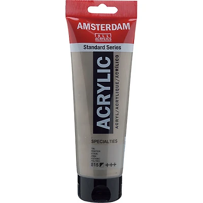 Acrylique amsterdam  étain - 250ml