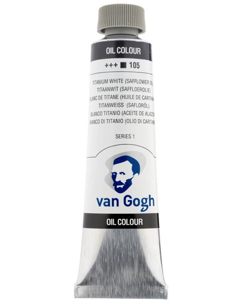 Huile van gogh blanc de titane