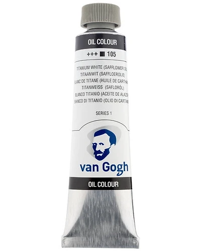 Huile van gogh blanc de titane