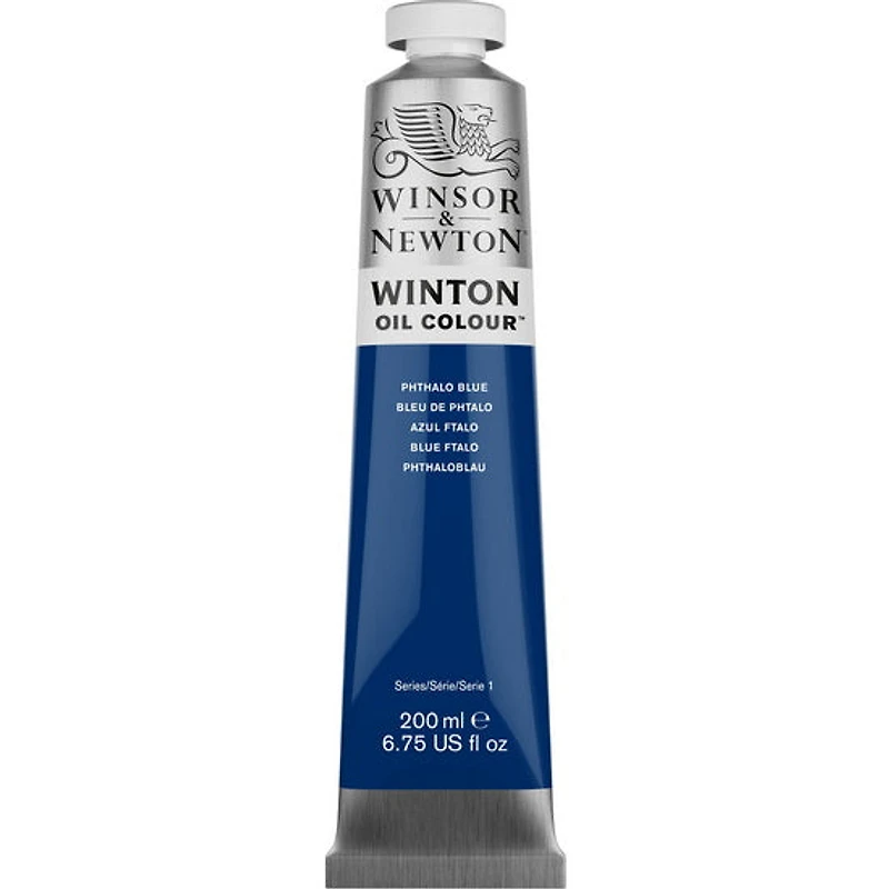 Winton oil - 200ml - phthalo blue - s1