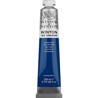 Huile winton - 200ml - bleu de phtalo - s1