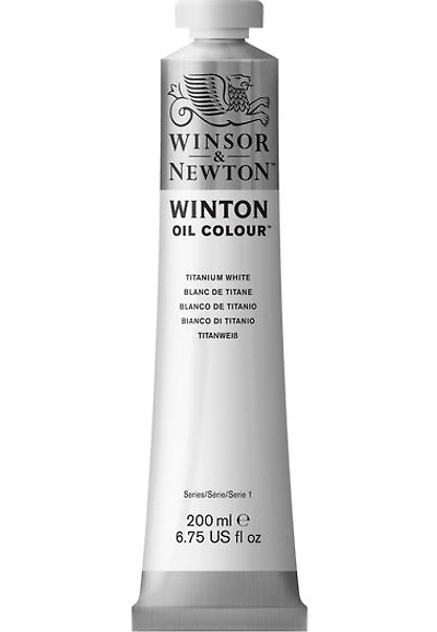 Huile winton - 200ml - blanc de titane - s1