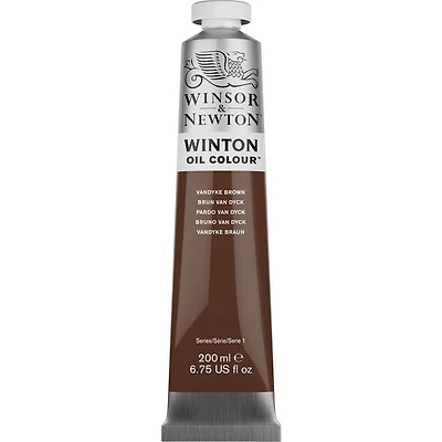 Huile winton - 200ml - brun van dyck - s1