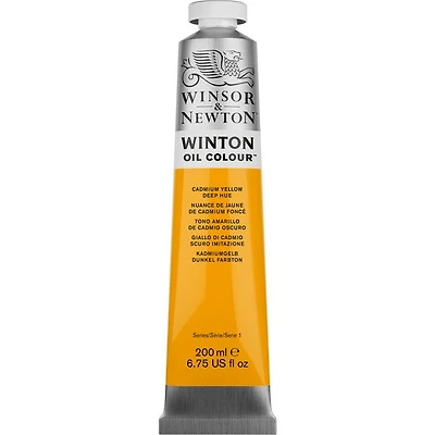 Huile winton - 200ml - nuance de jaune cadmium foncé - s1