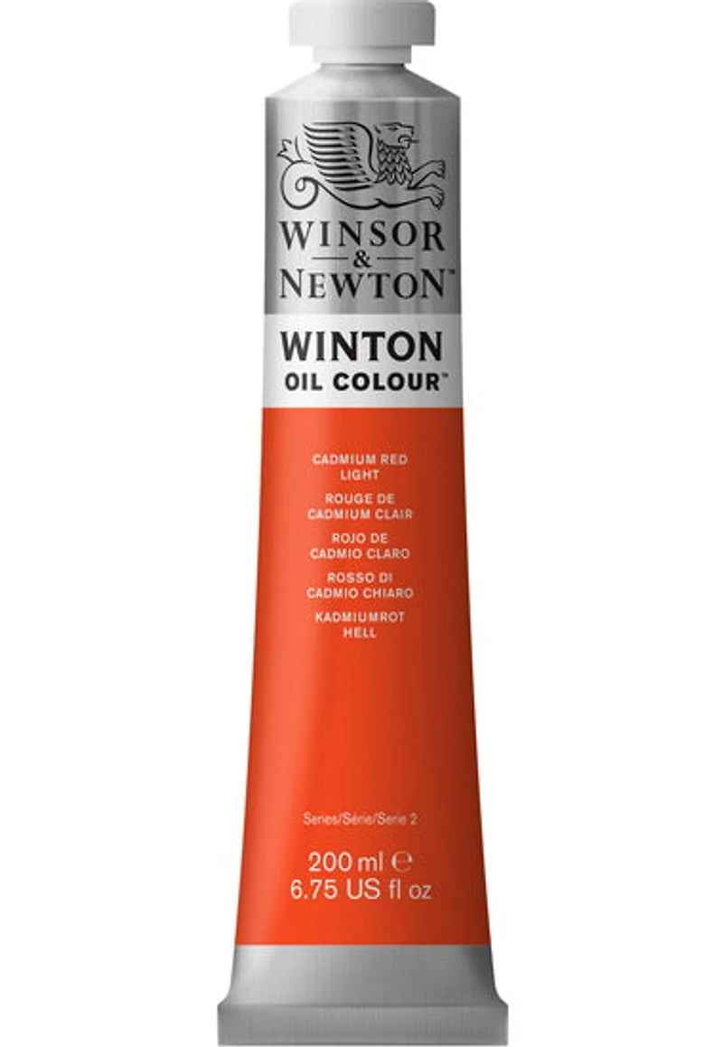 Winton oil - 200ml - cadmium red light - s2