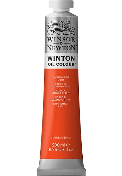 Winton oil - 200ml - cadmium red light - s2