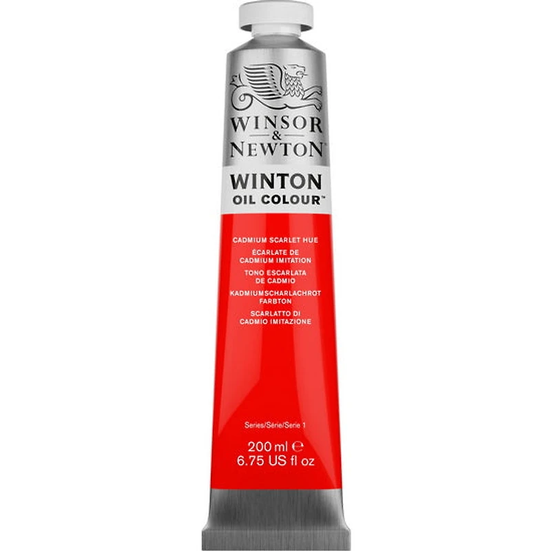 Winton oil - 200ml - cadmium scarlet hue - s1