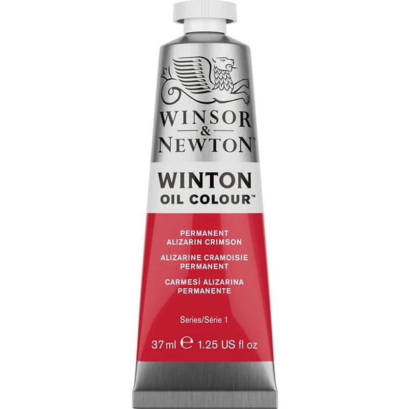 Huile winton - 37ml - alizarine cramoisie permanent - s1