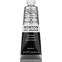Winton oil - 37ml - ivory black - s1