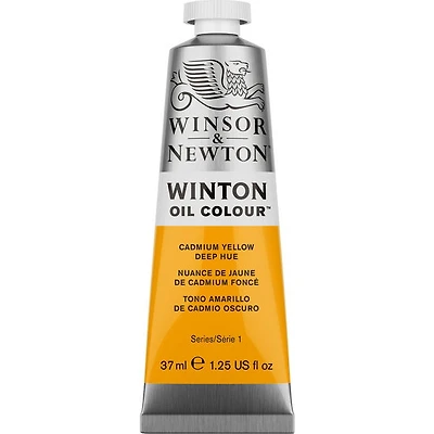 Huile winton - 37ml - nuance de jaune cadmium foncé - s1