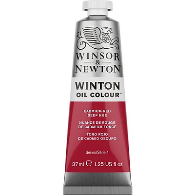 Huile winton - 37ml - nuance rouge de cadmium foncé - s1