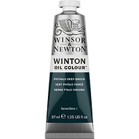 Winton oil - 37ml - phthalo deep green - s1