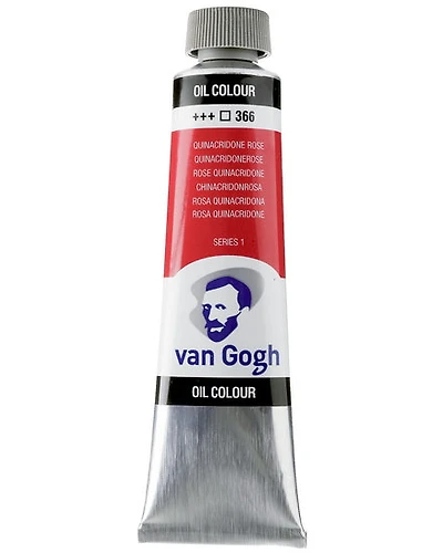 Huile van gogh  rose quinacridone - 40ml série 1