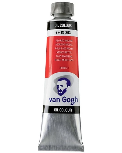 Huile van gogh  rouge azo moyen - 40ml série 1
