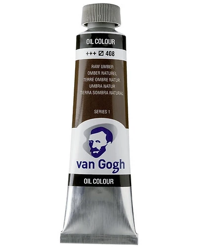 Huile van gogh terre d'ombre naturelle