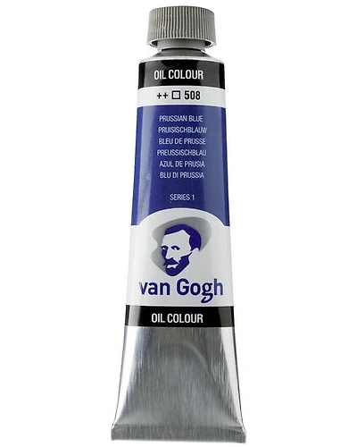 Huile van gogh bleu de prusse