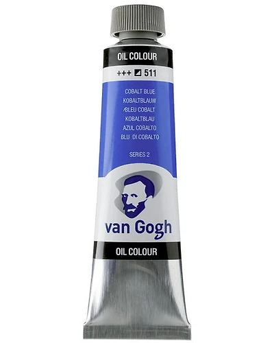 Huile van gogh bleu de cobalt