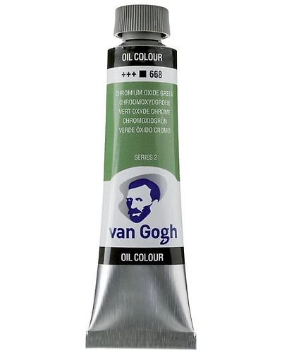 Huile van gogh  vert oxyde chrome - 40ml série 2