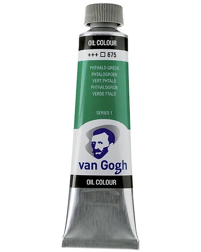 Huile van gogh vert phtalo