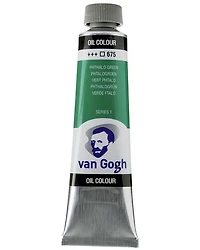 Huile van gogh vert phtalo