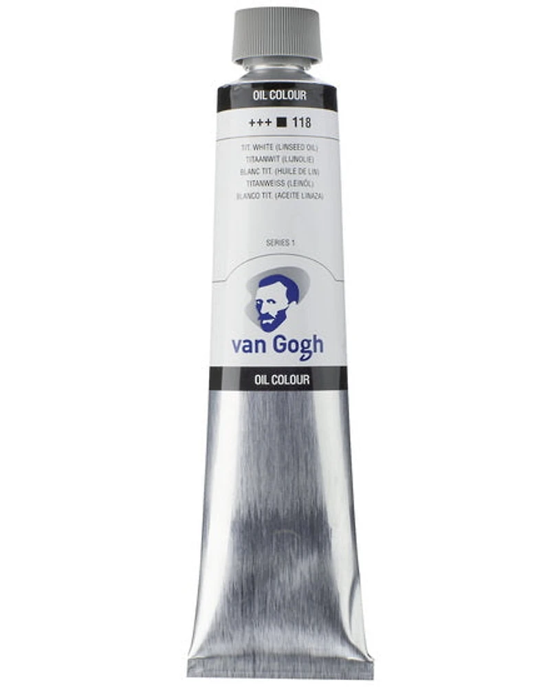 Van Gogh Oil Titanium White(Linseed) - 200ML Series 1