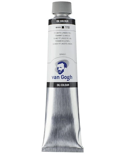 Van Gogh Oil Titanium White(Linseed) - 200ML Series 1