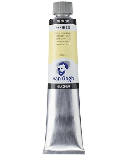 Huile van gogh  jaune de naples pâle - 200ml série 1