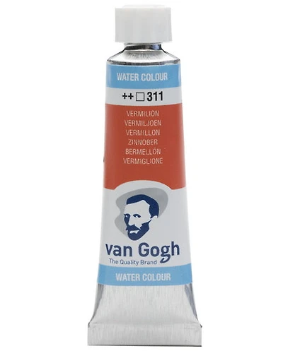 Aquarelle van gogh vermillon - 10ml série 1
