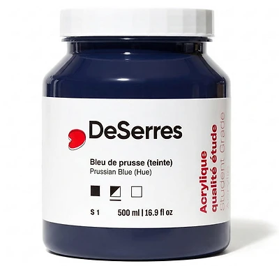 Acrylique étude bleu de prusse imitation - 250ml